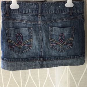 Mini skirt size 5 denim jean super cute